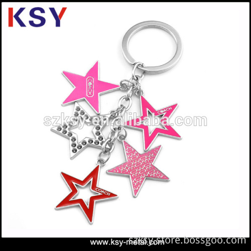 Hot sell cheap custom metal keychains with engrave logo